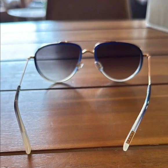 KREWE Sunglasses — Coleman — Matte Indigo Fade frame + Gravity Lenses — NWOT - Picture 4 of 11